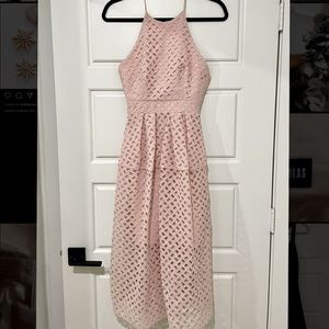 Light Pink Midi Dress
